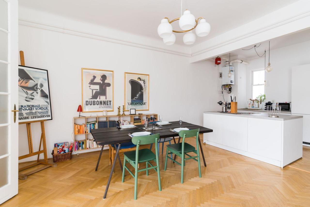 Klauzal Apartment W/3 Bedrooms, French Balcony ブダペスト エクステリア 写真