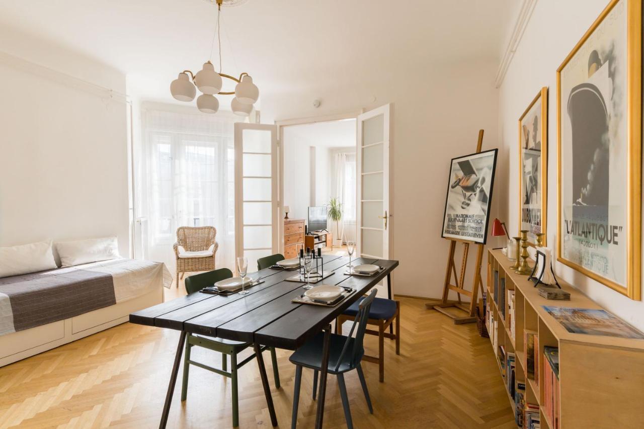 Klauzal Apartment W/3 Bedrooms, French Balcony ブダペスト エクステリア 写真